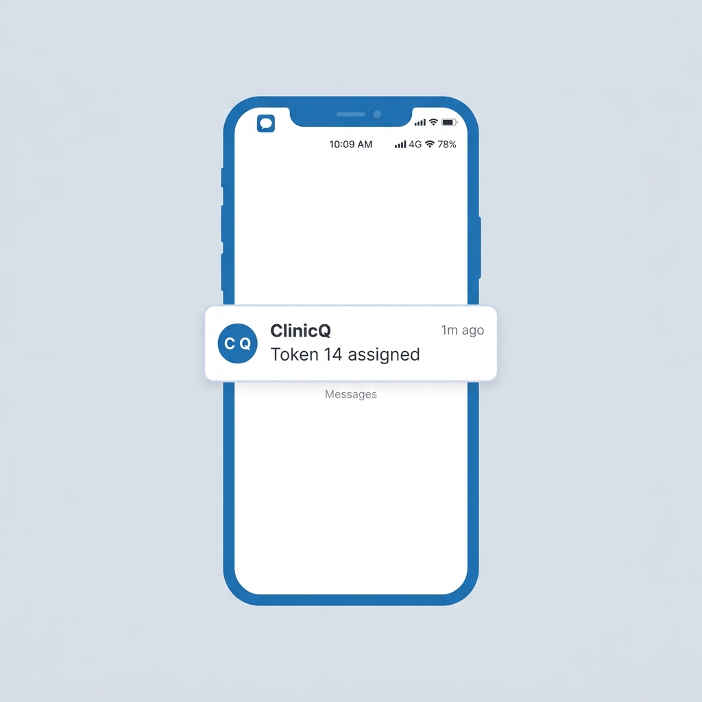 SMS Notifications Mockup